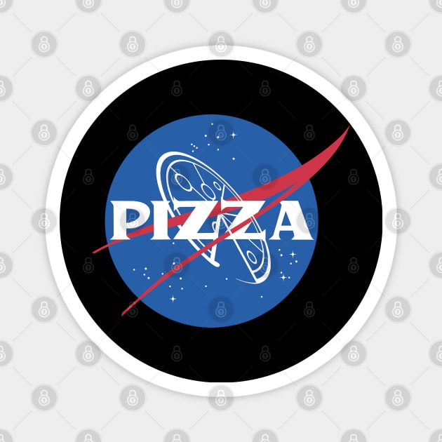 Nasa pizza logo Magnet by Print&fun